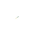 LC/APC Simplex Connector 2mm 1 - piece type, Green, Cone Ferrule