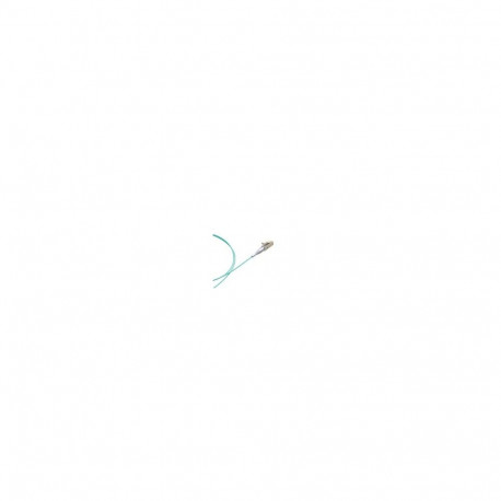FO pigtail multimode LC OM4 1.0m, Aqua