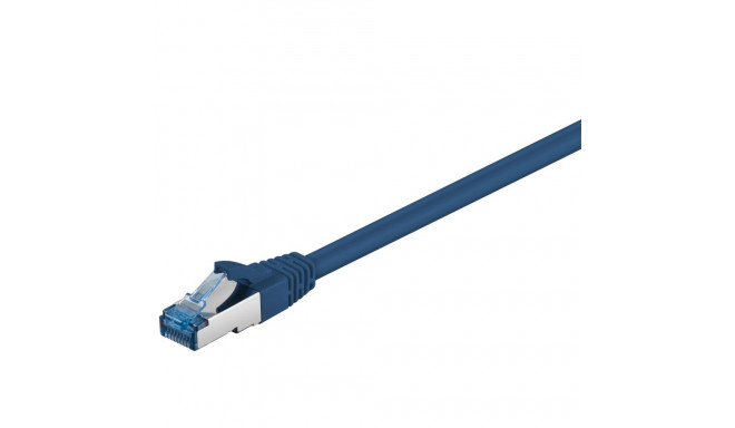 Võrgukaabel Cat6a S/FTP 1.0m, sinine, PiMF, LSZH, CU
