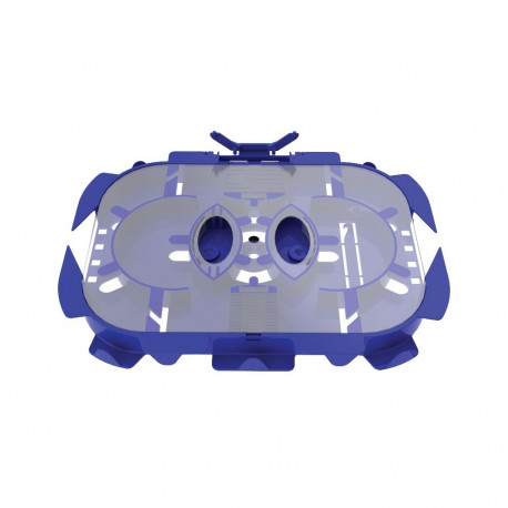 Splice Tray Blue Speedway Kit for 24 Heatshrink Splice Protectors - Including Pad and Screws