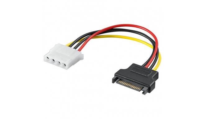 5.25" jack > S-ATA plug cable, 0.17m