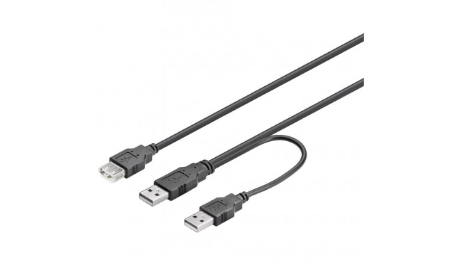 USB Verl AA 030 HiSpeed Y-Power 0.3m