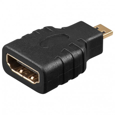 Adapter Micro HDMI (M) (D plug) - HDMI (F)
