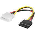 SATA Power Adapter Cable, 0.13m