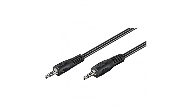 3.5mm stereo plug - 3.5mm stereo plug, 1.5m