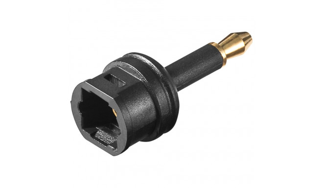 Audio adapter 3,5 mm mini plug > Toslink jack