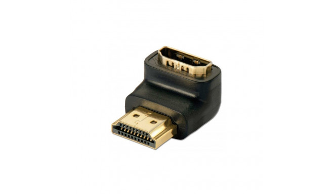 Adapter HDMI (F) - (M) 90° paremale nurgaga, alla