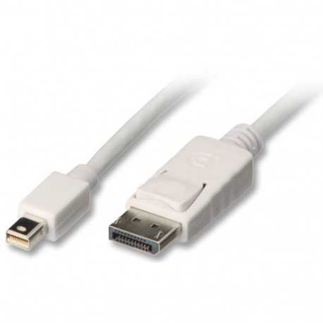 Mini DisplayPort - DisplayPort kaabel 2.0m, valge, 2160p
