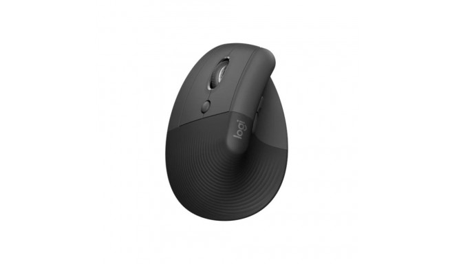 Logitech Lift vertikaalne ergonoomiline hiir vasakukäeline optiline 6 nupuga juhtmevaba Bluetooth 2,