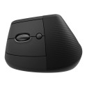 LOGITECH Lift Vertical Ergonomic Mouse Vertical mouse ergonomic left-handed optical 6 buttons wirele