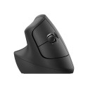 LOGITECH Lift Vertical Ergonomic Mouse Vertical mouse ergonomic left-handed optical 6 buttons wirele