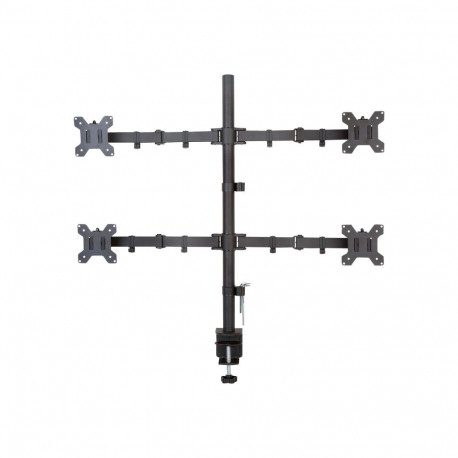 TECHLY 027521 Techly neljakordne lauapealne LED/LCD monitorihoidik 13-27 VESA 4x 10kg täisliikuv