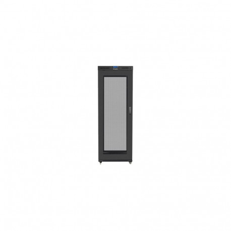 LANBERG 19-tolline põrandal seisev 42U 800x1200 võrest uksega must lamepakendis rack-kapp