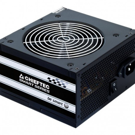 CHIEFTEC PSU 600W 12cm ventilaator aktiivne PFC ATX12V V2.3 80+ efektiivsus (toitekaabliga)