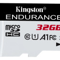 KINGSTON 32GB microSDXC Endurance 95R/45W C10 A1 UHS-I kaart