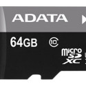 ADATA 64GB Micro SDXC V10 85MB/s + adapter