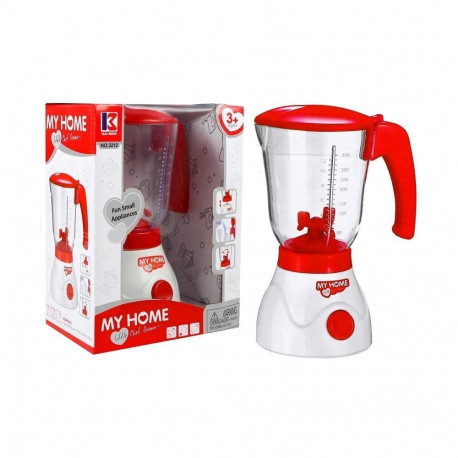 Blender Mikser Z Miarką Czerwony Dźwięki