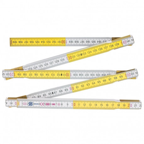 Miara 1m drewniana składana ukryte nity - egiii proline, ce