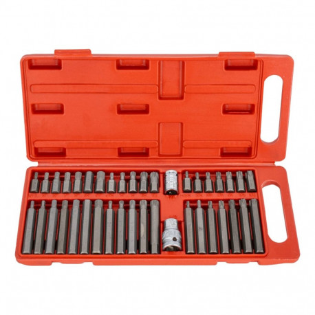 Zestaw otsikute komplekt cv: t20-t55, m5-m12, kuuskant 4-12 tk.40