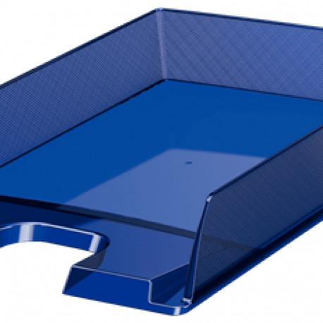 Dokumendisahtel 254x61x350mm sinine läbipaistev Esselte Europost