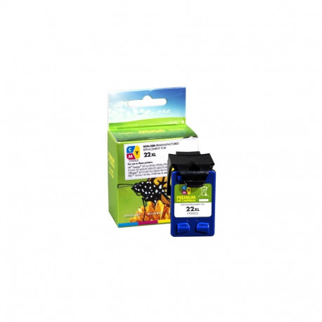 Static Control Ink Cartridge CMY, Compatible with HP 22XL Tri-color (C9352CE)