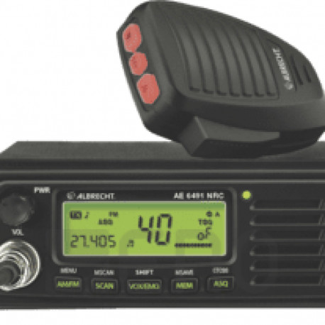 Albrecht CB-raadiojaam AE 6491 ANC 12/24V käed-vaba funktsioon