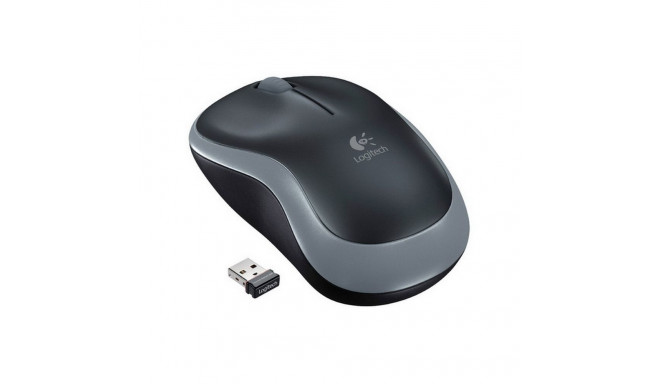 Logitech mouse M185, grey/black