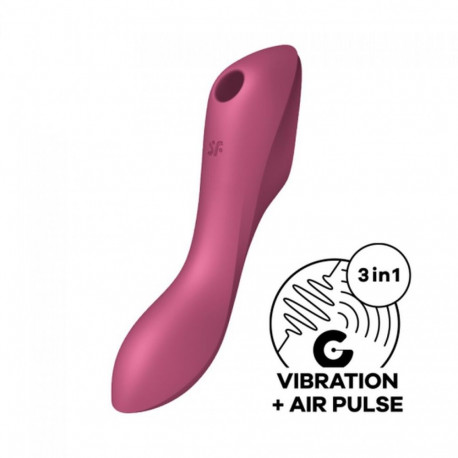 Tihe Topeltstimulatsioon Vibe Satisfyer CURVY TRINITY 3