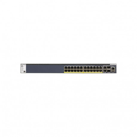 Netgear M4300-28G-PoE + PoE / GE / XG / MAN / 24 - 24x PoE +, PoE Budget 720W