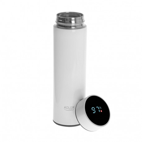 Adler AD 4506W THERMOS BOTTLE WITH LED DISPLAY AND TEMPERATURE CONTROL 473ml
