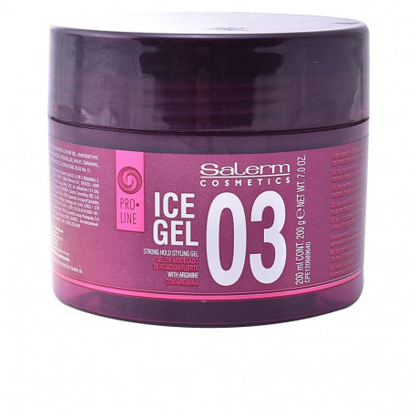 SALERM ICE GEL 03 strong hold styling gel 200 ml