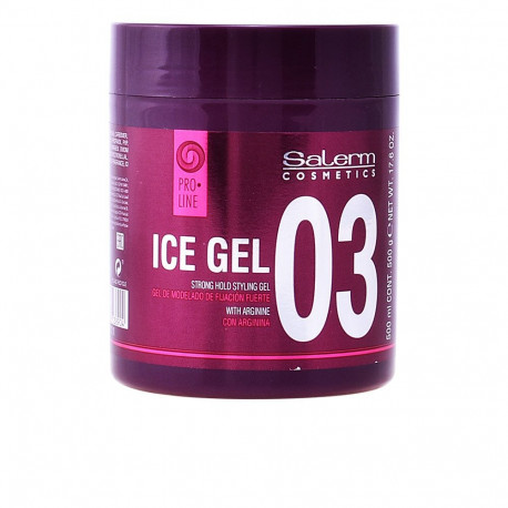 SALERM ICE GEL strong hold styling gel 500 ml