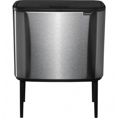 Brabantia Bo Touch Bin steel matt FPP, 11 + 23 L