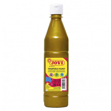 Guaššvärv JOVI Glitter, kuld, 500ml