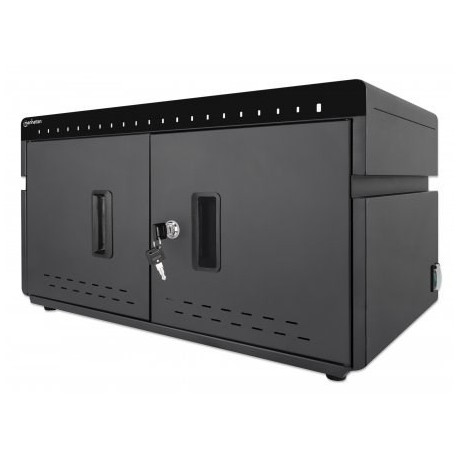 Manhattan iPadist 11-tollisele 20-pesaline laadimiskapp lauapealne USB-C kaudu, ka teistele tahvelar
