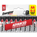 Energizer patarei Alkaline Max AA DHP8 6+2