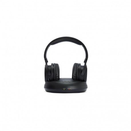 Aiwa WHF-930D headphones/headset Wireless Head-band TV Black