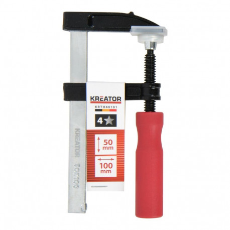 Bar clamp KREATOR KRTH40101 50x100mm