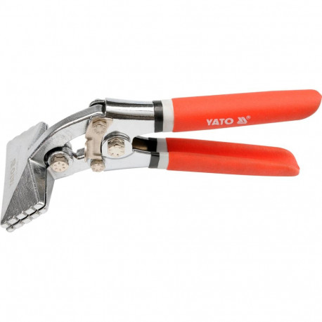 Yato Profile Forming Pliers YT-5140, 210 mm, 80x35 mm, rounded, sheet metal work, #45 carbon steel, 