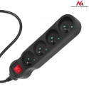 Power strip 2m MCE182 2300W black