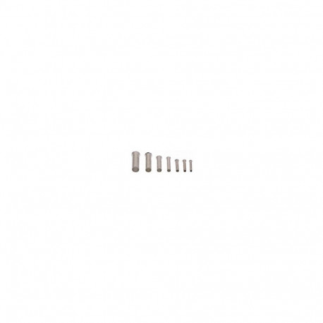 Juhtmehülss 1,0mm², isoleerimata L=6mm ø1,4mm 500tk/pakk