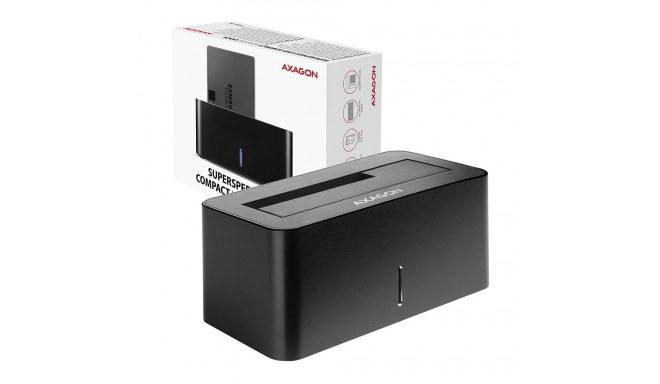 AXAGON ADSA-SN USB3.0 - 1x SATA 6G HDD Dock Station, Black