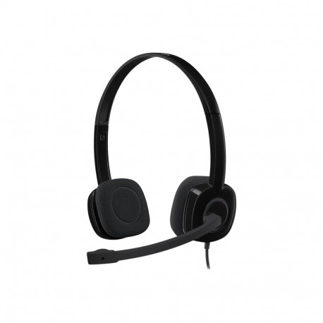 Logitech H151 stereo kõrvaklapid must