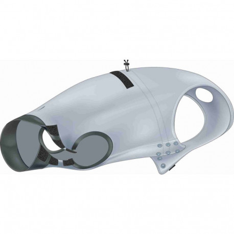 Body protector for dogs Trixie Grey S