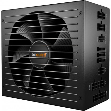 be quiet! Straight Power 12 Platinum 850W ATX3.0, PC power supply (black, 1x 12VHPWR, 4x PCIe, cable