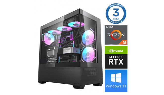 INTOP Ryzen 9 5900X 32GB 1TB SSD M.2 NVME RTX4070 12GB WIN11Pro