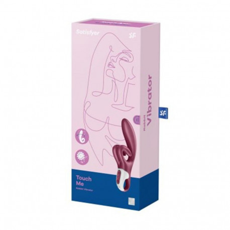 Satisfyer vibraator Touch Me, punane