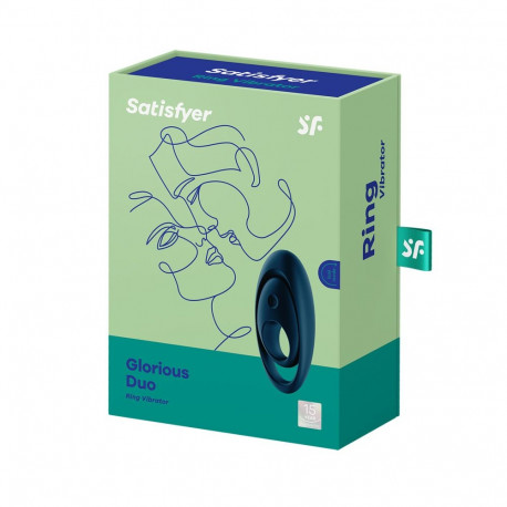 Satisfyer vibreeriv rõngas Glorious, sinine