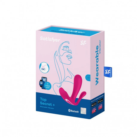 Satisfyer vibraator Top Secret, roosa