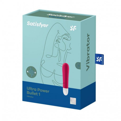 SATISFYER ULTRA POWER BULLET 1 VIBRADOR ROJO 1UN